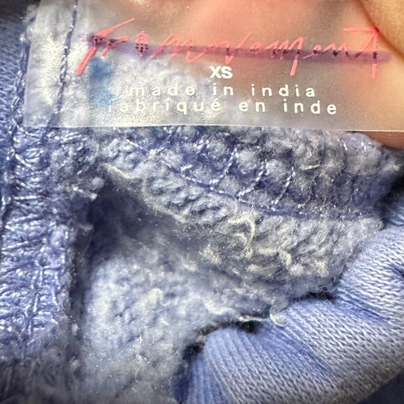 NWOT FP Movement Sprint to the Finish Washed Joggers in Blueberry - Size XS - Picture 6 of 7